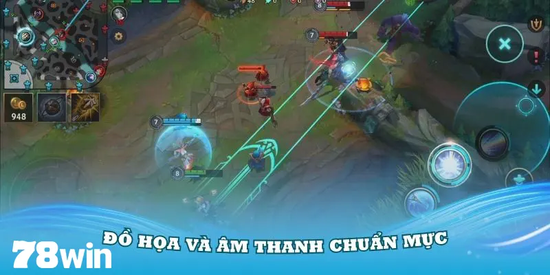 Hướng Dẫn Cá Cược Liên Minh Huyền Thoại Tại Sảnh Esport 4 Đồ họa và âm thanh chuẩn mực trong game liên minh huyền thoại